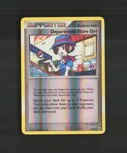 Department Store Girl 85/99 Platinum Arceus Reverse Holo Pokemon Card LP - Image 1