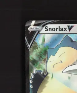 Snorlax V 141/202 Sword & Shield Ultra Rare Holo Pokemon Card NM - Image 3