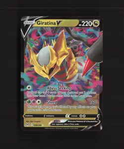 Giratina V 130/196 Lost Origin Ultra Rare Holo Pokemon Card NM - Image 1