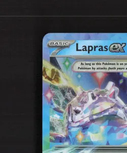 Lapras ex 032/142 Stellar Crown Ultra Rare Holo Pokemon Card NM - Image 3