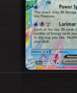 Lapras ex 032/142 Stellar Crown Ultra Rare Holo Pokemon Card NM - Image 5