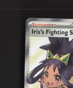 Iris's Fighting Spirit 180/159 Journey Together Full Art Rare Pokemon Card NM - Image 3