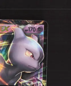 Mewtwo EX XY183 XY Black Star Promo Holo Pokemon Card LP - Image 4