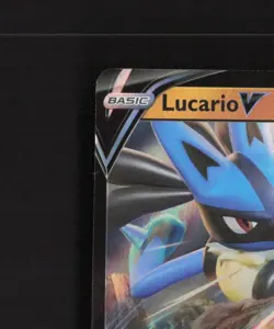Lucario V 078/189 Astral Radiance Ultra Rare Holo Pokemon Card NM - Image 3