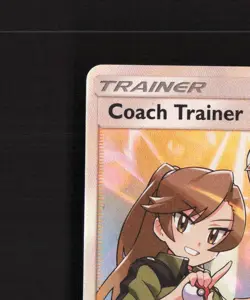 Coach Trainer 233/236 Unified Minds Full Art Ultra Rare Holo Pokemon Card LP - Image 3