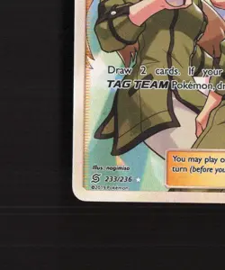 Coach Trainer 233/236 Unified Minds Full Art Ultra Rare Holo Pokemon Card LP - Image 5