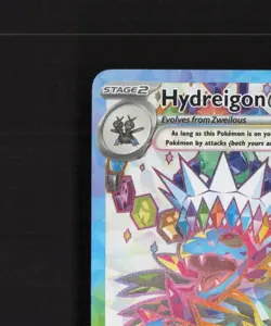 Hydreigon ex 223/191 Surging Sparks Full Art Ultra Rare Holo Pokemon Card NM - Image 3