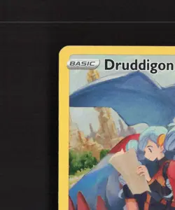 Druddigon TG09/TG30 Silver Tempest Full Art Ultra Rare Holo Pokemon Card NM - Image 3