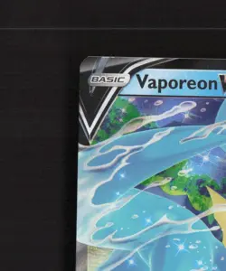 Vaporeon V SWSH150 Sword & Shield Black Star Promo Holo Pokemon Card NM - Image 3