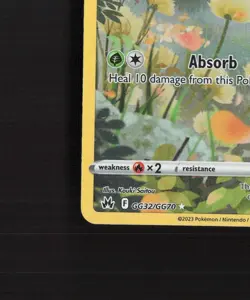 Paras GG32/GG70 Crown Zenith Full Art Ultra Rare Holo Pokemon Card NM - Image 5