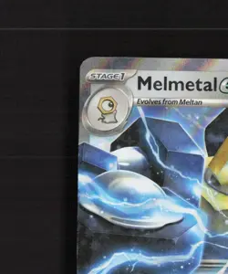 Melmetal ex SVP 104 Scarlet & Violet Black Star Promo Holo Pokemon Card LP+ - Image 3