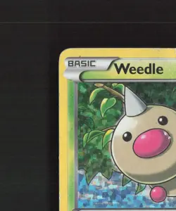 Weedle 1/12 McDonalds Promo 2013 Holo Rare Pokemon Card DMG - Image 3