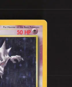 Haunter 6/62 WOTC Fossil Set Unlimited Rare Holo Pokemon Card DMG - Image 4
