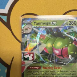 Yanmega Ex Pokemon Prize Pack Series 8 Promo Pokemon Card NM/LP - Image 3