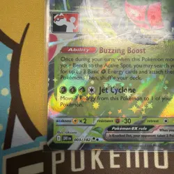 Yanmega Ex Pokemon Prize Pack Series 8 Promo Pokemon Card NM/LP - Image 5
