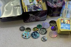 Massive Lot Pokemon Cards, Binders, Coins, Tins. 2012+. Over 7 Pounds Of Cards!! - Image 2