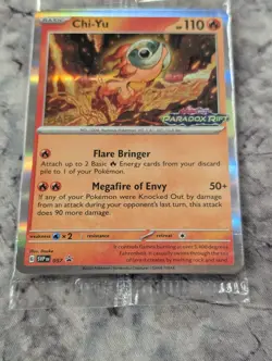 Pokemon Cards | Paradox Rift Pre-Release STAFF Promo | Sealed - Image 3