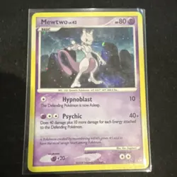 Pokemon Mewtwo Legends Awakened Holo Rare Card 11/146 English Basic 80 HP - Image 1