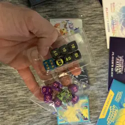 Pokemon Card Sleeves Players Guides Dice And Magnet lot - Image 5