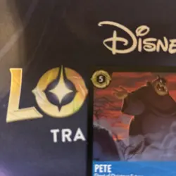 Disney Pete-Ghost of Christmas Future Character Card 154/204 Lorcana TCG - Image 2