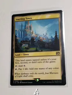 Magic: The Gathering Final Fantasy Starting Town Regular Card #289 - Image 1