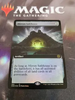 Mtg. Mirran Safehouse. Foil Extended Art. Phyrexia All Will Be One. Nm - Image 1