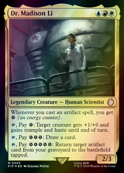 MTG Dr. Madison Li Foil ** Fallout ** English (NM) - Image 1