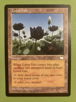 MTG - Lotus Vale - Weatherlight - NM - Image 1