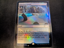 MTG Magic the Gathering FOIL Flooded Strand PRM! - Image 1