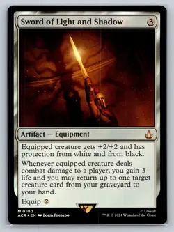 Sword of Light and Shadow Universes Beyond: Assassin's Creed Foil - Image 1