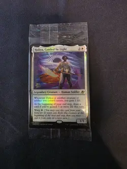 Haliya, Guided by Light Edge of Eternities 2025 Promo Foil NM SEALED MTG - Image 1