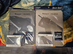 Ultra-Pro Final Fantasy Premium 9-Pocket Binder/deck box Sephiroth/Cloud Bundle - Image 1