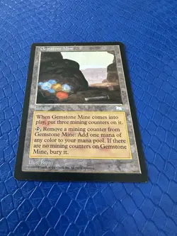 Gemstone Mine Weatherlight MTG LP Magic The Gathering - Image 2