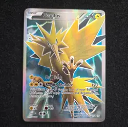 Pokemon TCG Card Zapdos 29/83 Generations Ultra Rare Full Art Holo NM - Image 1