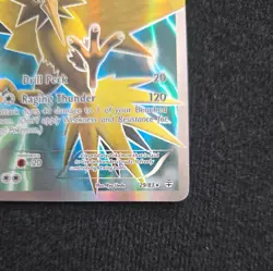 Pokemon TCG Card Zapdos 29/83 Generations Ultra Rare Full Art Holo NM - Image 3