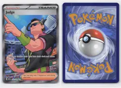 JUDGE 222/182 ULTRA RARE DESTINED RIVALS POKEMON NEAR MINT - Image 4