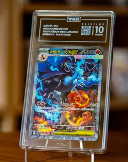TAG 10 PRISTINE Mega Charizard X ex 110 Japanese Inferno X SAR 2025 Pokemon - Image 1