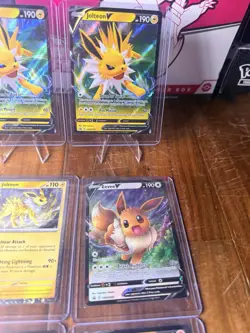 Pokemon EX Full Art Holo Lot Of 12 Jolteon Flareon Evee Aerodactyl Vmax SIR IR - Image 4