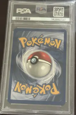 PSA 8 2000 Pokemon Black Star Mew Holo Promo #9 Pokemon League Slab - Image 2