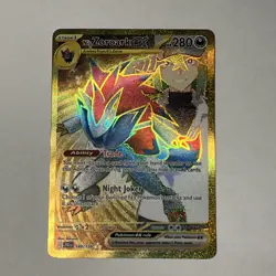 Pokemon TCG - N's Zoroark ex - 189/159 - Journey Together - Gold - Image 1
