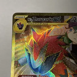 Pokemon TCG - N's Zoroark ex - 189/159 - Journey Together - Gold - Image 5