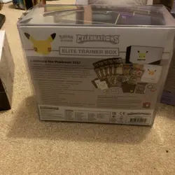 NEW SEALED POKEMON CELEBRATIONS ELITE TRAINER BOX ETB 25TH ANNIVERSARY - Image 1
