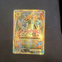 M Charizard EX Full Art Ultra Rare Holo Pokemon Card Evolutions 13/108 Mega - Image 1