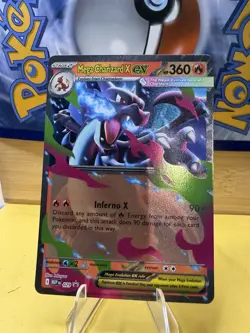 Pokemon TCG: Mega Charizard X ex #029 Me: Mega Evolution Promo Holo - Image 1