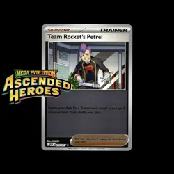 Pokemon TCG Team Rocket's Petrel 199/217 | Ascended Heroes | Reverse Holo | NM - Image 1