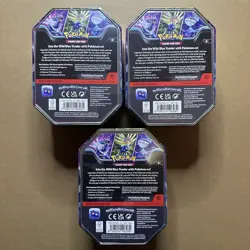 Pokemon TCG: Azure Legends Tins - ENTIRE SET - KYOGRE/XERNEAS/DIALGA (SEALED) - Image 5