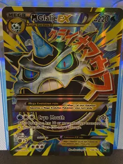 M Glalie EX - 156/162 - BREAKthrough - Mega Pokemon TCG English - Image 4