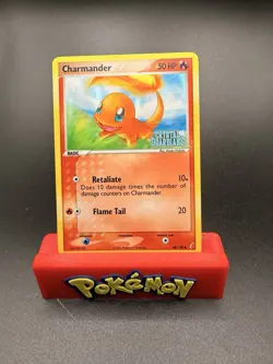 🔥Charmander EX Crystal Guardians 48/100 Reverse Holo STAMPED Pokemon TCG - LP+ - Image 1