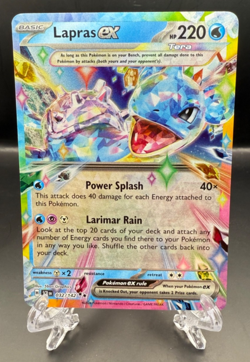 Pokemon TCG: Lapras EX 032/142 - SV: Stellar Crown - Double Rare NM - Image 1