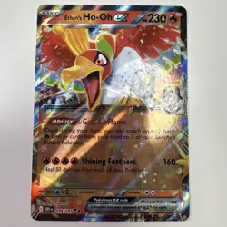 Ethan's Ho-Oh ex 039/182 Double Rare Destined Rivals Pokemon Holo Near Mint - Image 1